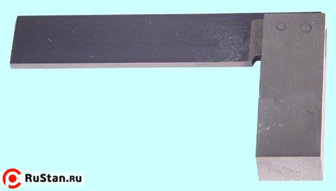 Угольник УШ   100х60  поверочный слесарный с широким осн. кл.т.2 (ЛИЗ) фото №1