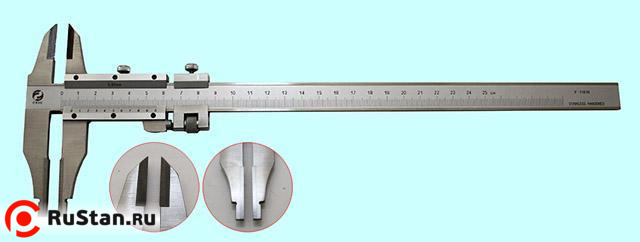 Штангенциркуль 0 - 250 ШЦТ-II (0,02) с твердосплавными губками, нержавеющая сталь "CNIC" (149-130S) фото №1
