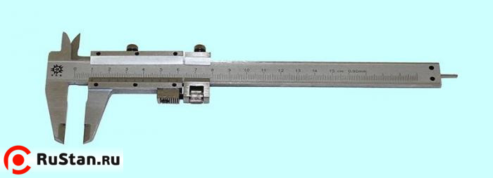 Штангенциркуль 0 - 150 ШЦ-I (0,02) с устройством точной установки рамки, с глубиномером "TLX" фото №1