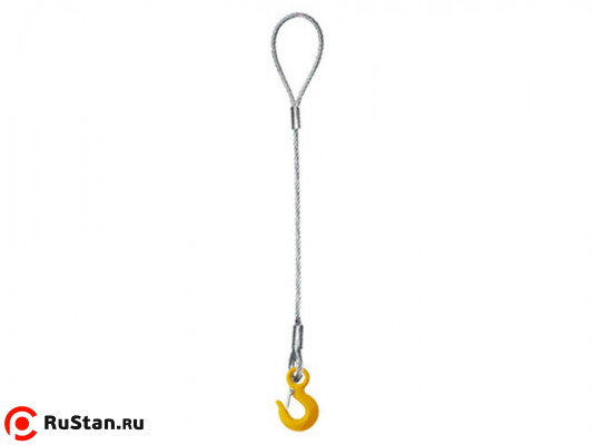 Строп канатный 1СК г/п 0,63 т 1,5 м фото №1