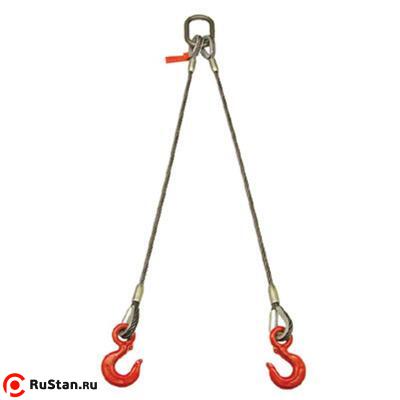 Строп канатный 2СК г/п 10,0 т 5,0 м фото №1
