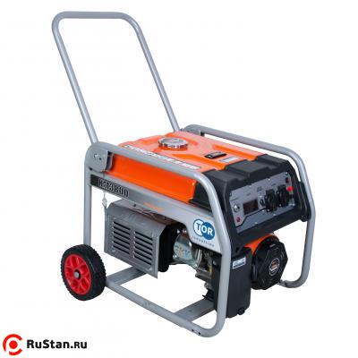 Генератор бензиновый 2,5 кВт 220В 16 л с электростартером и колесами TOR KM3800H фото №9 Генератор бензиновый 2,5 кВт 220В 16 л с электростартером и колесами TOR KM3800H фото №9