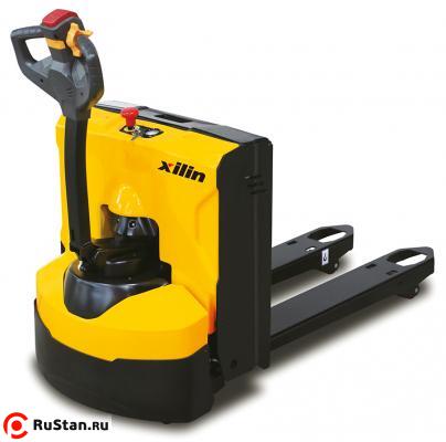 Тележка электрическая 1800 кг 1150 мм XILIN CBD18KD Li-ion 24/100 В/Ач (Cold) фото №1