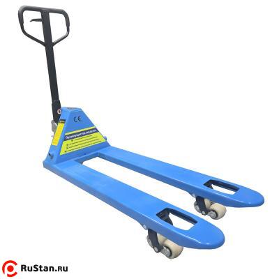 Тележка гидравлическая 3500 кг 1150 мм нейлоновые колеса 200 мм TOR RHP(BF) PRO фото №1