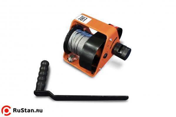 Лебедка ручная барабанная с тросом 500кг 25м со съемной ручкой TOR GR фото №3 Лебедка ручная барабанная с тросом 500кг 25м со съемной ручкой TOR GR фото №3