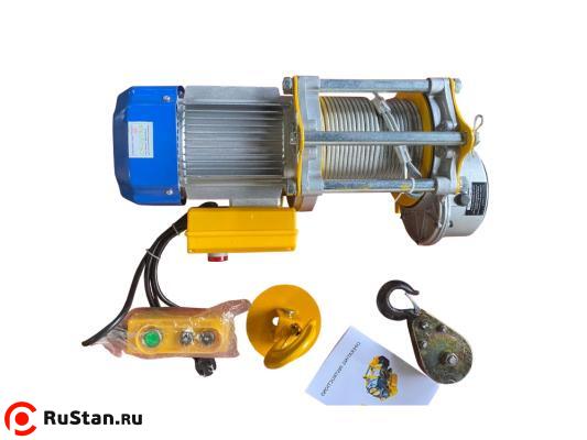Лебедка электрическая 500/1000кг 50/25м с канатом 220В алюминиевый корпус TOR TSA фото №2 Лебедка электрическая 500/1000кг 50/25м с канатом 220В алюминиевый корпус TOR TSA фото №2