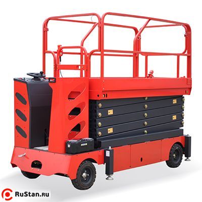 Самоходный Ножничный Подъемник QZ-050-110 WD OXLIFT 500 кг 11 м фото №1