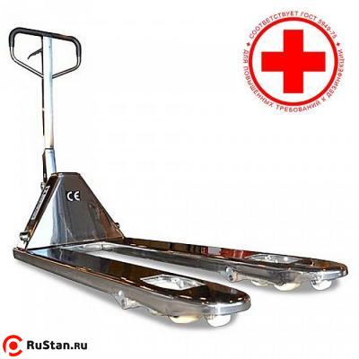 Гидравлическая Тележка из Нержавеющей Стали OX 25-S304 OXLIFT 2500 кг фото №3 Гидравлическая Тележка из Нержавеющей Стали OX 25-S304 OXLIFT 2500 кг фото №3