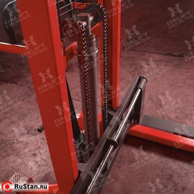 Гидравлический Штабелер с широкими опорными лапами HS16-W 1500кг, 1600 мм фото №3 Гидравлический Штабелер с широкими опорными лапами HS16-W 1500кг, 1600 мм фото №3