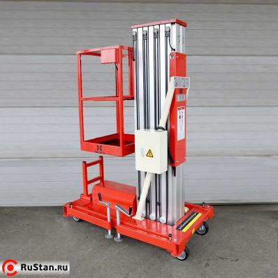 Телескопический Одномачтовый Подъемник ZX-1-080 OXLIFT 8000 мм 125 кг фото №4 Телескопический Одномачтовый Подъемник ZX-1-080 OXLIFT 8000 мм 125 кг фото №4