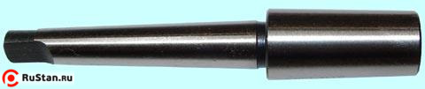 Оправка КМ1 / В18 с лапкой на внутренний конус сверлильного патрона (на сверл. станки) (MS1A-B18) фото №1