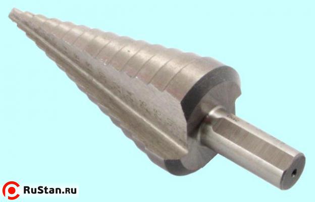 Сверло Ступенчатое конусное d4-d12мм 9 ступеней, HSS, d хвостовика 8мм "CNIC" фото №1