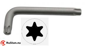 Ключ TORX  Т27 L 64х21мм CrV "CNIC" фото №1