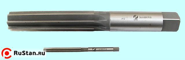 Развертка d36,0 Н 7 ручная цилиндр. Р18 "CNIC" фото №1