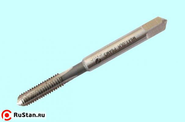 Метчик М 7,0х1,0 м/р.Р6АМ5  для глух. отв. левый "CNIC" фото №1