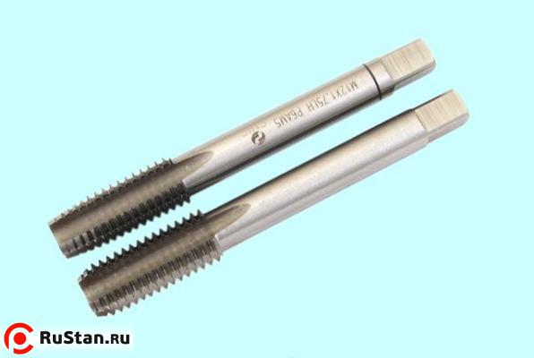 Метчик М 8,0х1,0 м/р.Р6АМ5 к-т из 2-х шт. левый "CNIC" фото №1