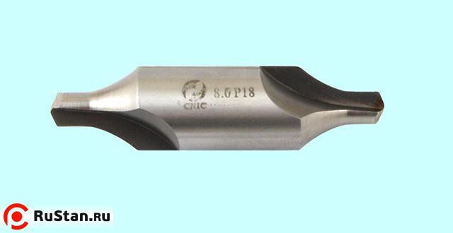 Сверло d 10,0х25,0х100,0х26,5х31.5 центровочное Р18, двухстороннее, тип R (с дугообразующей) вышл. проф. "CNIC" фото №1