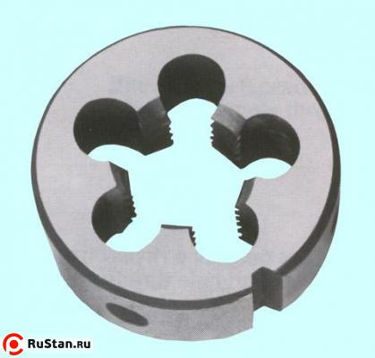 Плашка М 3,5 (0,6) dнар.20мм фото №1 Плашка М 3,5 (0,6) dнар.20мм фото №1