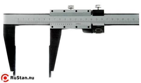 Штангенциркуль 500-1600 ШЦ-III (0,05) с устр. точн. устан. рамки Н-150мм (Калиброн) фото №1