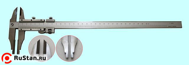 Штангенциркуль 0 - 300 ШЦТ-II (0,05) с твердосплавными губками "CNIC" (149-535S) нерж. сталь фото №1