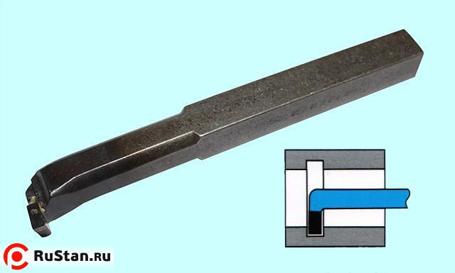 Резец Канавочный внутренний 20х20х210 Т15К6 а=8мм; m=10мм DIN 263 "CNIC" фото №1