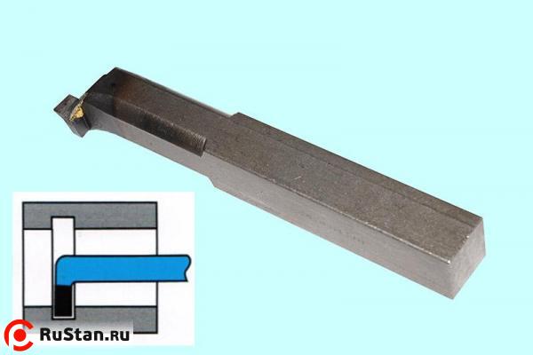 Резец Канавочный внутренний 32х32х300 ВК8 а= 8мм; m=12мм DIN 263 "CNIC" фото №1