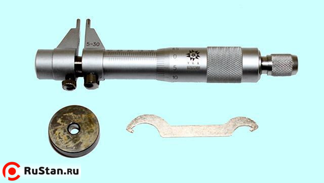 Микрометр Для внутренних измерений  5-30 мм (0,01) тв. сплавные измерительные поверхности (452-105) "TLX" фото №1