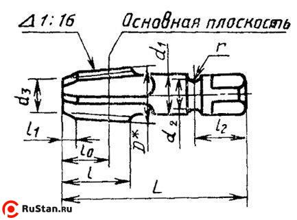 Метчик К 2"(NPT) Р12 конический дюймовый м/р. (11.5 ниток/дюйм) фото №1