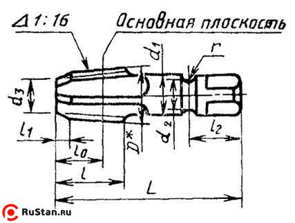 Метчик Rc 2" Р6М5 трубный конический, м/р. (11 ниток/дюйм) фото №1