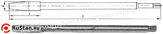 Метчик Гаечный М14 (2,0) Р6М5 (без маркировки марки стали) фото №1