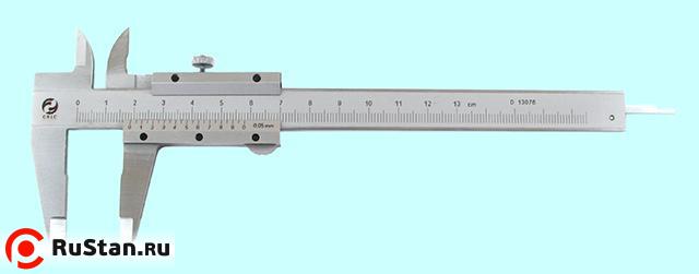 Штангенциркуль 0 - 150 ШЦ-I (0,02) с глубиномером "CNIC" (Шан 141-120S) нерж. сталь фото №1