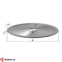 Диск отрезной алмазный 1A1R 300х2,2х5х25,4 АС50 315/250 М6-27 22,5 кар. Томал фото №1