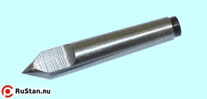 Центр Упорный КМ-2 полуцентр твердосплавный "TLX" (DHE2) фото №1 Центр Упорный КМ-2 полуцентр твердосплавный "TLX" (DHE2) фото №1