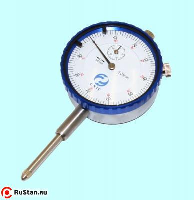 Индикатор Часового типа ИЧ-25, 0-25мм цена дел.0.01 (без ушка) "CNIC" (212-25) фото №1