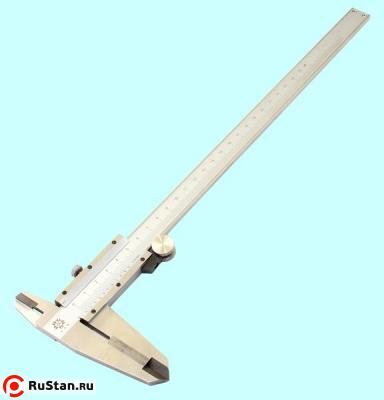 Штангенциркуль 0 - 250 ШЦТ-I (0,05) с тв.спл. губками, с глубиномером "TLX" фото №1