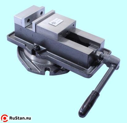 Тиски Станочные 100мм прецизионные поворотные ход 120мм / / и перпенд. 0,025/100 QМ16100 "TLX" фото №1