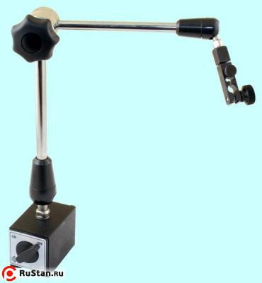 Штатив магн. с шарнирной стойкой и консолью, усилие отрыва 100кг "TLX" (тип 60830) фото №1 Штатив магн. с шарнирной стойкой и консолью, усилие отрыва 100кг "TLX" (тип 60830) фото №1