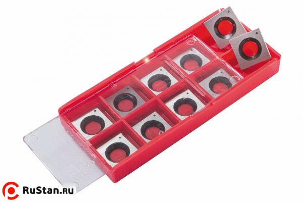 Комплект двухсторонних ножей HM 14x14x2,0 мм (10 шт.) для JWP-13HH, JSJ-8SH и JSJ-10SH фото №1