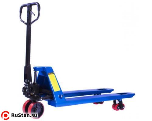 Тележка гидравлическая 2500 кг 1150 мм TOR AC 
уценённая (полиуретановые колеса) фото №1