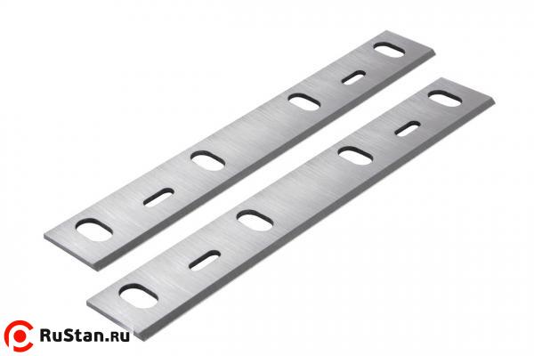 Комплект строгальных ножей HSS18 158х22х1,8 мм (2 шт.) для JSJ-6 фото №1