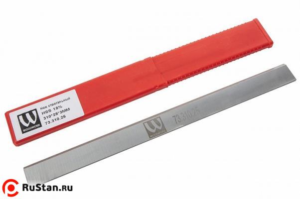 Нож строгальный HSS 18% 310X25X3мм (1 шт.) для JPT-310 фото №1 Нож строгальный HSS 18% 310X25X3мм (1 шт.) для JPT-310 фото №1