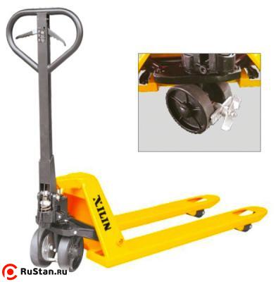 Тележка гидравлическая XILIN г/п 2500 кг BFB с тормозом (резин.колеса) фото №1 Тележка гидравлическая XILIN г/п 2500 кг BFB с тормозом (резин.колеса) фото №1
