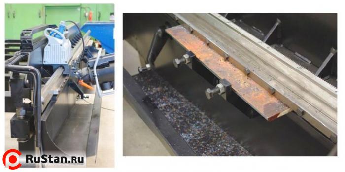 Фиксация листа в ABM-26 фото №5 Автоматическая машина для снятия фаски ВЕКТОР АВМ-26 - фото 3 фото №5