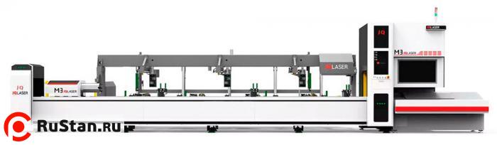 Лазерный станок для резки труб JQLaser M3 (1кВт) с полуавтоматическим механизмом загрузки труб фото №3 JQLaser M3 фото №3