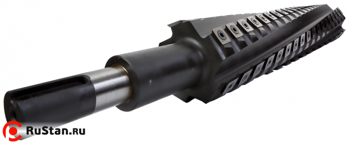 Строгальный вал helical с ножами для JWP-16 OS фото №2 Строгальный вал helical с ножами для JWP-16 OS фото №2