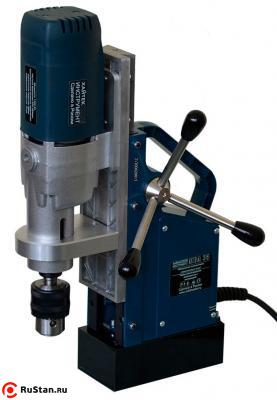 Сверлильный станок на магнитной подошве MBA-35 фото №3 Сверлильный станок MBA-35 фото №3