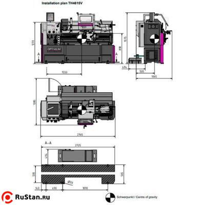 Станок токарный винторезный OPTIturn TH 4615V фото №5 OPTIturn TH 4615V фото №5