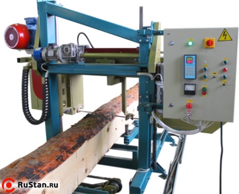 Пилорама ленточная Авангард-ЛП-80 S.E.N. - фото 1 фото №3 Авангард-ЛП-80 S.E.N. с механизированными направляющими фото №3