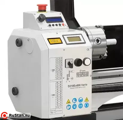 Настольный токарный станок STALEX D210x600E Vario фото №2 D210x600E Vario фото №2