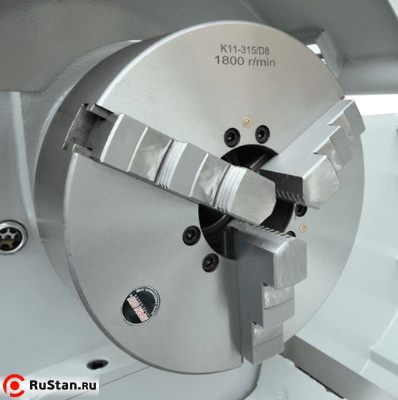 Модель оснащена трехкулачковым патроном диаметром 315 мм с обратными кулачками в комплекте. фото №6 METAL MASTER Z51100 DRO RFS фото №6